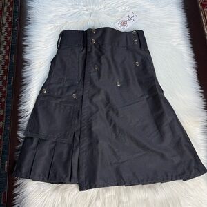 UT Kilts Black Glen Crae Utility Men’s Kilt